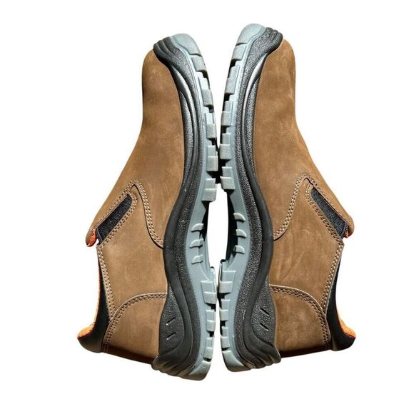 Timberland Pro Hytest Safety Footwear Slip-On Work Shoes - Size 10 WIDE Brown - Picture 5 of 9